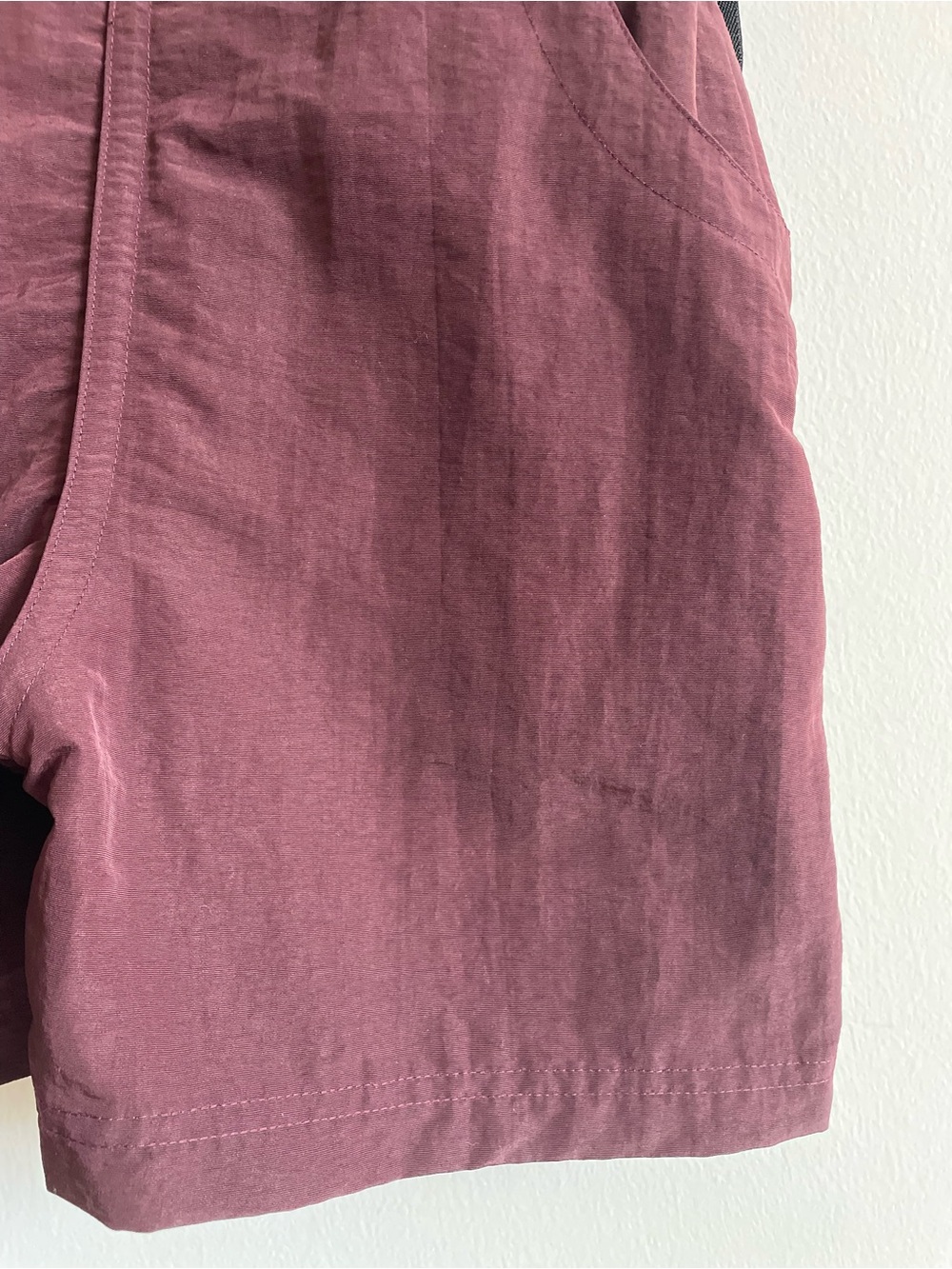 Teva Riveralls Burgundy Rare Vintage 90s Short Overalls Hiking Gorpcore M - Picture 5 of 8